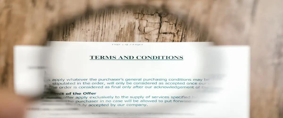 Terms and Conditions Now Live News